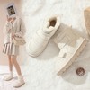 ZHR雪地靴女2023冬季新款厚底加绒加厚翻毛边休闲魔术贴雪地靴 商品缩略图4