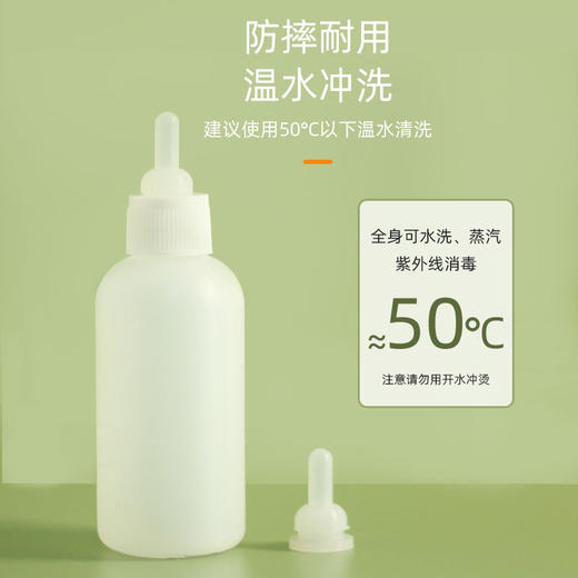 宠物奶瓶套装60ml犬猫通用 幼猫幼犬适用 可拆洗 商品图2