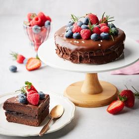 (单片)小恶魔莓果巧克力蛋糕 (Sliced)Petit Devil Valrhona Chocolate Cake