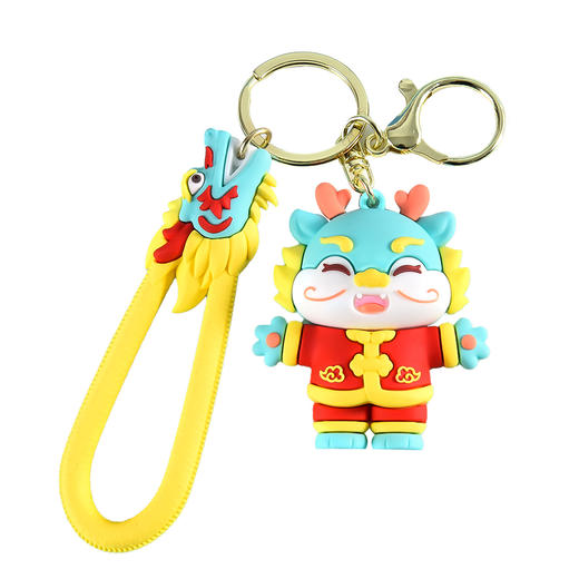 【生肖挂件❗️新款马年钥匙扣】国潮风可爱情侣公仔汽车钥匙链新年小礼物三八妇女节三八妇女节手工饰品新年礼盒年货礼盒 商品图4