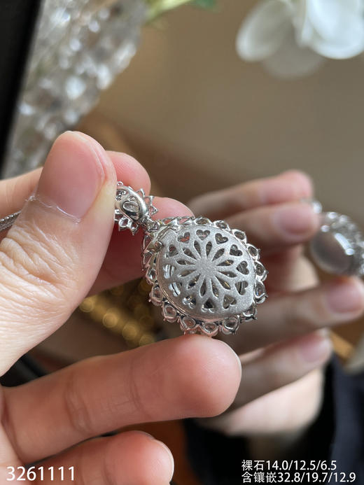 玻璃种蛋面吊坠   86999【3261111】 商品图8