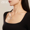 ZEGL设计师初雪之约系列雪花项链女生2023新款轻奢小众秋冬锁骨链 商品缩略图3
