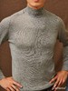 Dalmo 灰色羊绒加丝半高领毛衣 商品缩略图1