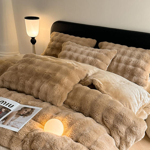 兔绒四件套 商品图0