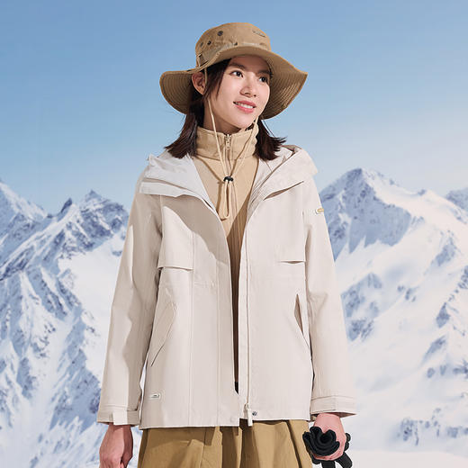 探路者女式套绒冲锋衣TAWWAL92560 商品图1