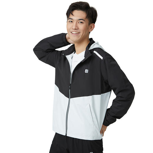 HUAPAO画跑 连帽速干透气防水运动夹克 商品图10