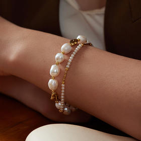 Manreya玛芮雅“深秋之约”巴洛克珍珠手链