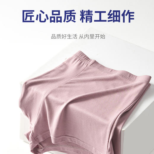 【100元3条】【莫代尔】大依优型超大码男士内裤加肥加大大码精品平角内裤320斤 商品图1