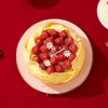 【「莓」满藏不住】轻盈的千层饼皮包裹着娇嫩红透红颜草莓，如盛开的鲜莓之花（哈尔滨幸福西饼） 商品缩略图1