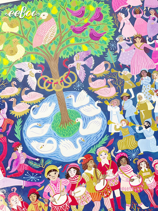 美国eeBoo圣诞主题拼图 商品图3