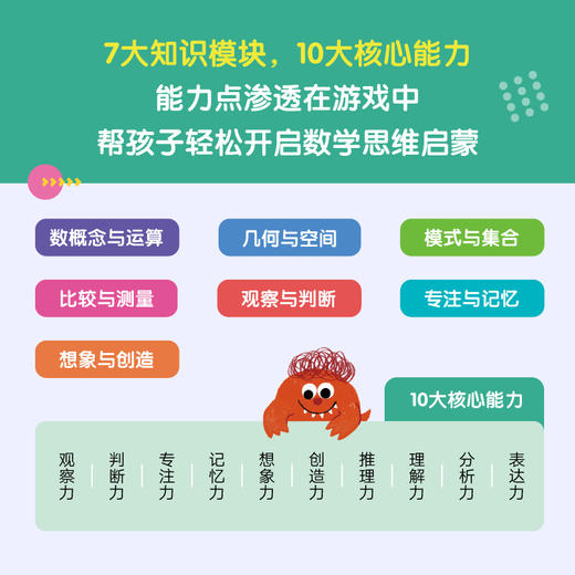 小怪兽趣学星球：数学思维启蒙第一课 (套盒) 商品图3