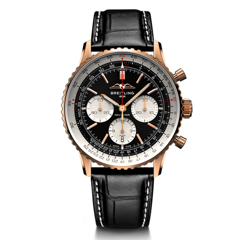 百年灵 Breitling 航空计时B01计时腕表 RB0138211B1P1