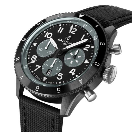 百年灵 Breitling 超级AVI双时区B04计时腕表46蚊式夜间战斗机版 SB04451A1B1X1 商品图1