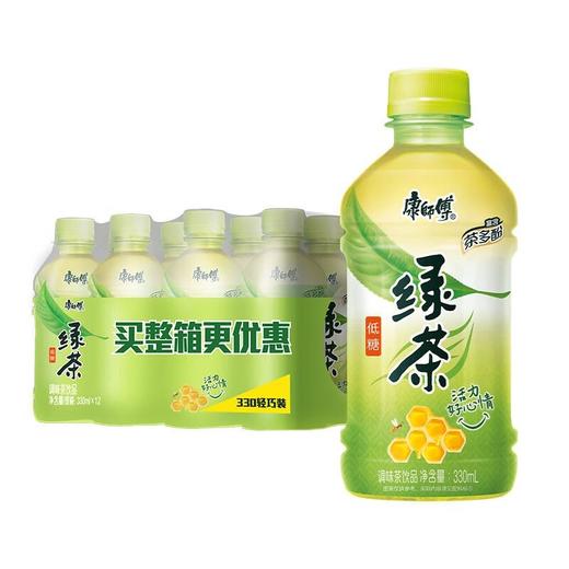 康师傅绿茶 330ml*12瓶 商品图0