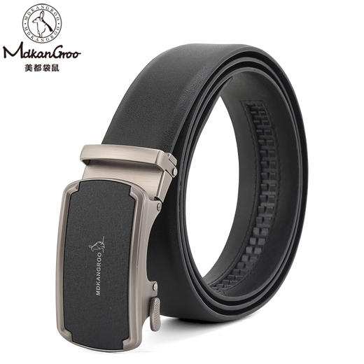 美都袋鼠男士自动扣皮带MD310AM204-DA-M2 商品图0