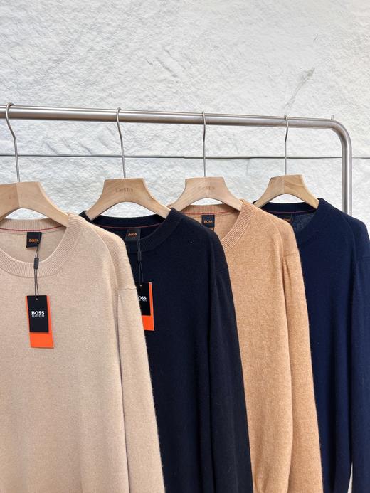 L（150-170斤）原单HUGO BOSS 新款男版羊毛混纺毛衣 商品图6