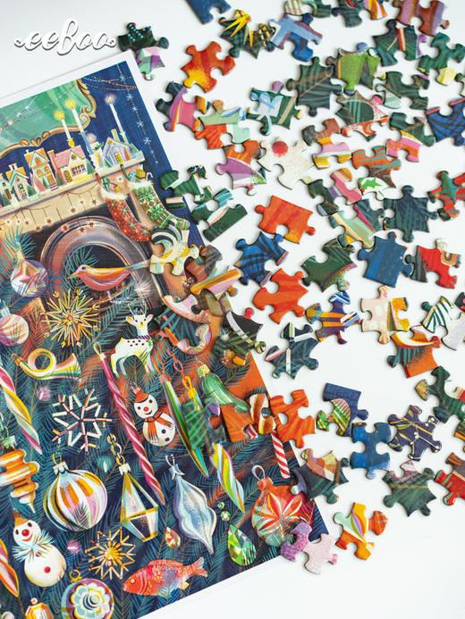 美国eeBoo圣诞主题拼图 商品图5