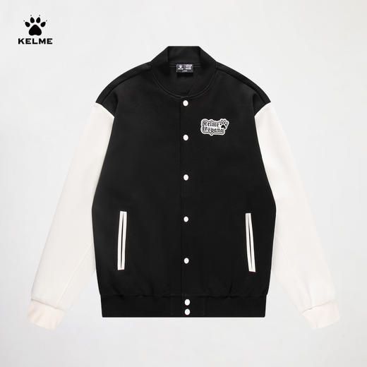 卡尔美春季新款弧线之美系列男士针织棒球服 商品图3