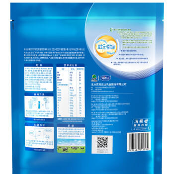 完达山益生元中老年奶粉硒生牛乳0添加白砂糖低GI(新老包装发货)400g 商品图7