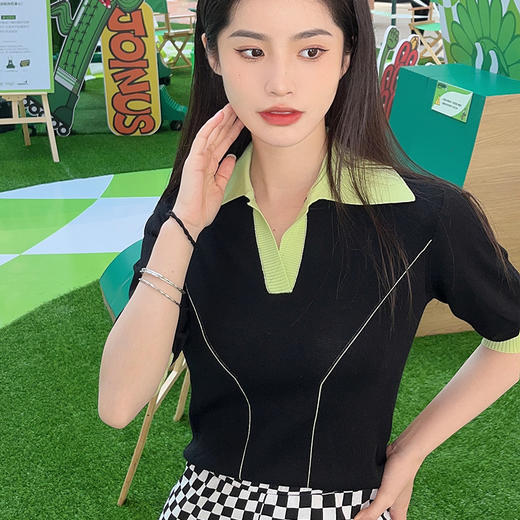 简约显瘦针织衫 商品图1