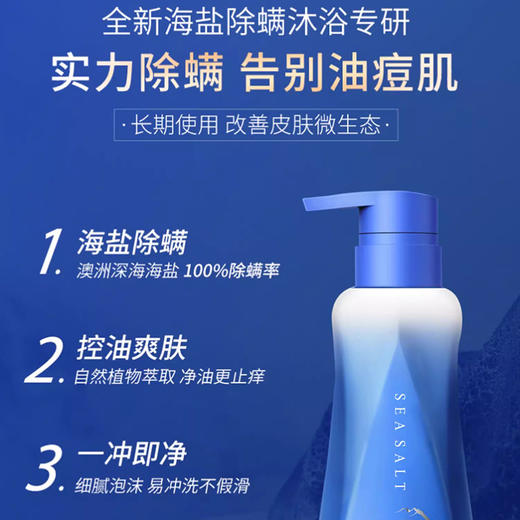 【买一送一】绿色溪谷海盐净肤清洁沐浴露480ml 商品图1