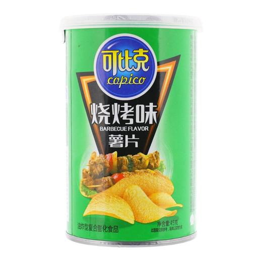 可比克烧烤味薯片45g 商品图0