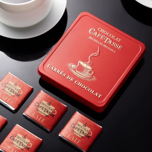 比利时加菲特使牛奶巧克力/咖啡味牛奶巧克力/77%可可黑巧克力迷你4片装20g 小小身材大大香醇 043656/043657/040553 商品图1