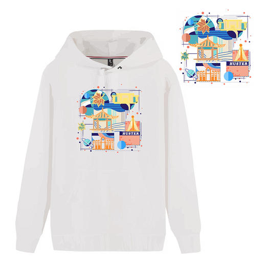 HUSTer连帽衫套头卫衣 商品图2