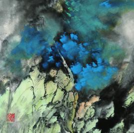 绿谷秋韵丝巾2 商品图0