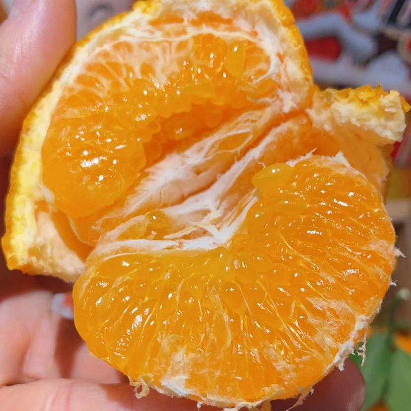 四川核心产区产地直采耙耙柑，天然鱼子酱，爽口无渣，自然成熟，没打糖，8甜2酸，酸甜口儿，果味浓郁！约5斤/箱