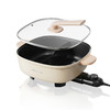 【小程序】小熊(Bear)鸳鸯锅 电火锅 多用途锅 电煮锅 多功能锅一体家用电热锅料理涮肉锅火锅锅具 米白色鸳鸯锅DHG-D60F1 6L 商品缩略图1