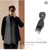 Lv男士围巾-渐变灰 商品缩略图0