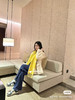 Lv羊绒围巾-鹅黄色 商品缩略图0