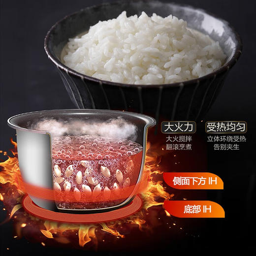 松下（Panasonic）电饭煲多功能IH电磁加热电饭煲 家用煲汤煮饭智能预约电饭锅4.2升 适合1-6人 SR-HG151 商品图3