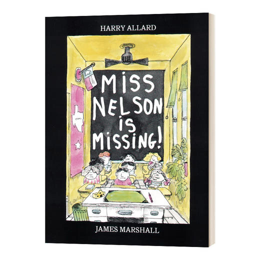 Collins柯林斯 Miss Nelson Is Missing 英文原版 尼尔森老师不见了 3-6岁儿童趣味图画故事书 廖彩杏书单 英文版 进口英语原版书籍 商品图1