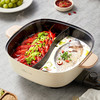 【小程序】小熊(Bear)鸳鸯锅 电火锅 多用途锅 电煮锅 多功能锅一体家用电热锅料理涮肉锅火锅锅具 米白色鸳鸯锅DHG-D60F1 6L 商品缩略图9