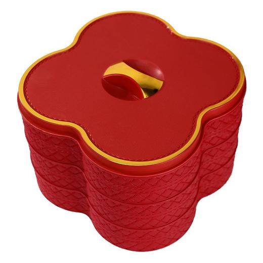 结婚果盘喜糖盘订婚宴小摆件早生贵子模具婚礼喜盘子婚庆 商品图6