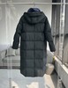 Martine Wester 女款 超轻超柔面里同料加长款连帽鹅绒服 茧型宽松加长款鹅绒服11383805 商品缩略图6