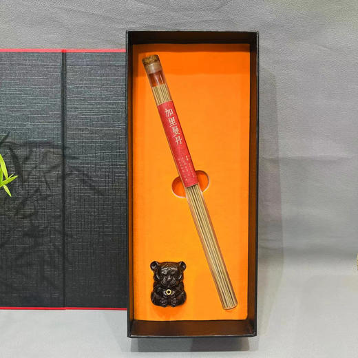 小叶紫檀小老虎香插套盒 商品图0