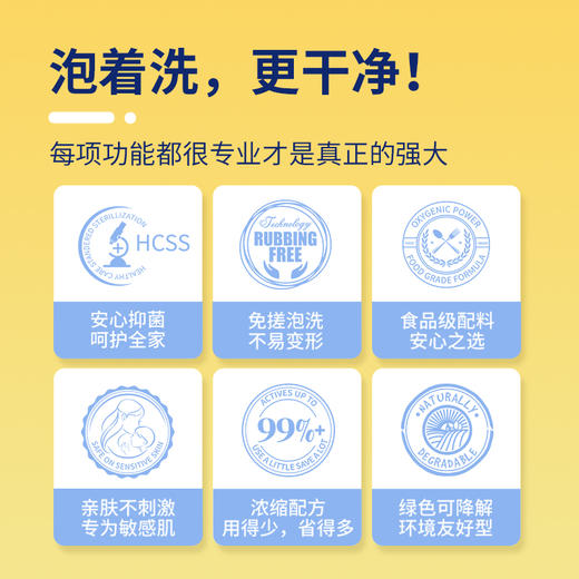 【1罐/2罐/3罐/4罐】森林海洋 小欧 婴幼儿衣物专用泡洗粉350g/罐 FX-A-1309-231225 商品图3