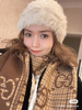Gucci格纹围巾-棕色 商品缩略图1