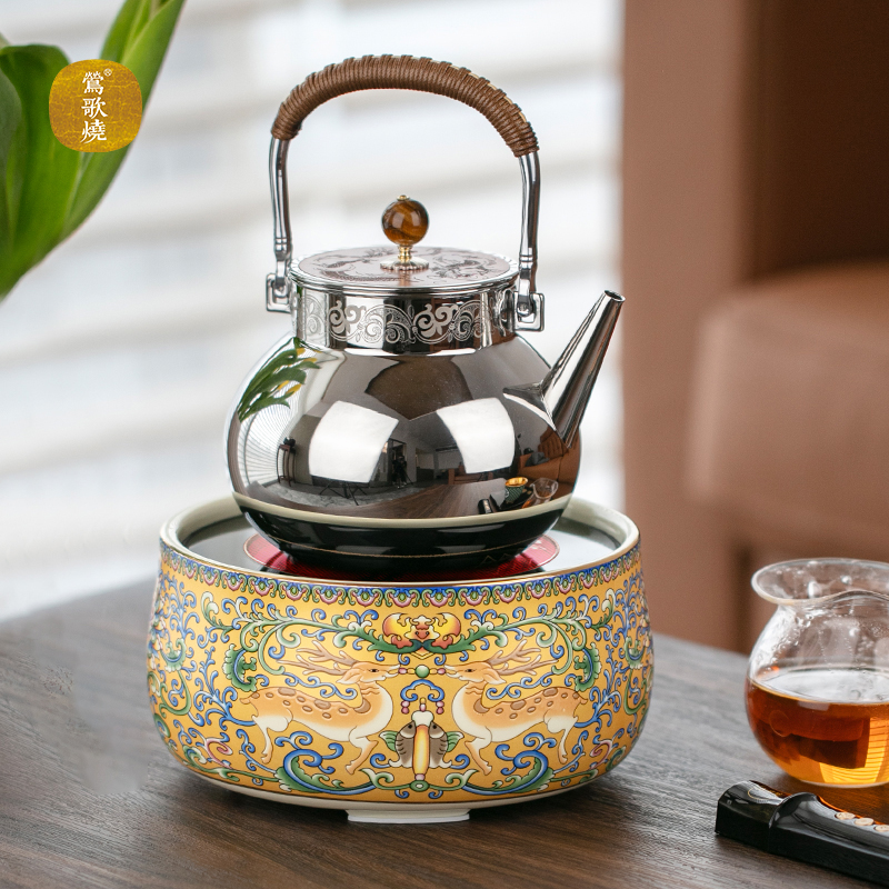 【莺歌烧旗舰店】福禄有余系列电陶炉