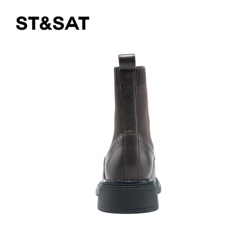 星期六针孔透气弹力靴袜靴瘦瘦短靴SS34116564 商品图12