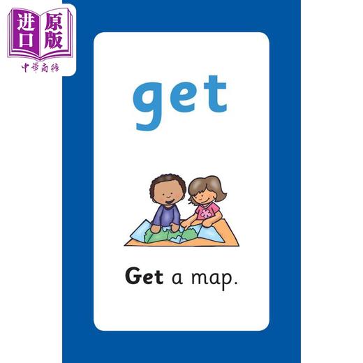 预售 【中商原版】英国原版CGP教辅 4-5岁的新高频单词抽认卡 非常适合家庭学习New High-Frequency Words cards for Ages 4-5 原版 商品图3