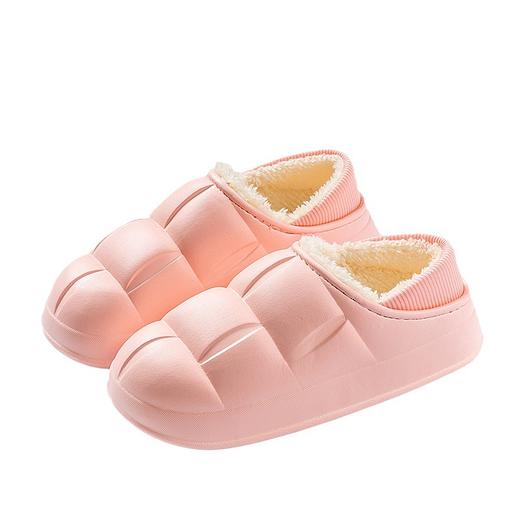 「数款可选！防水防污」2023新款防水棉拖鞋女冬季包跟居家保暖月子外穿冬款毛毛绒棉鞋男 商品图4