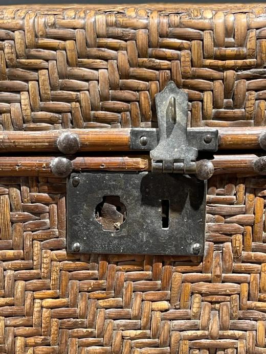 长方型藤条编老行李箱，顺丰包邮 商品图8