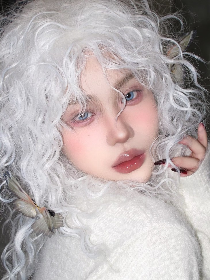 WOOLILENS 半年抛隐形眼镜 冰美人 14.5mm 1副/2片 左右度数可不同 - VVCON美瞳网