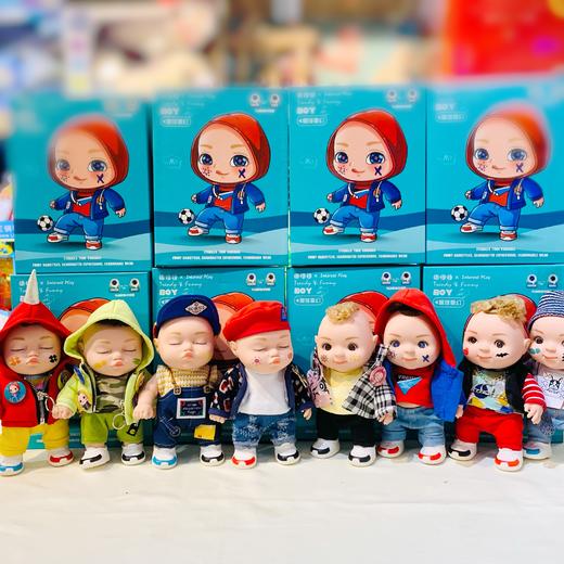 搞怪娃眼球可变幻儿童仿真娃娃精致礼盒礼物歌莉儿 商品图3