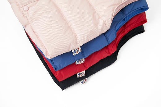 可嘟儿素色羽绒马甲四色可选 商品图0