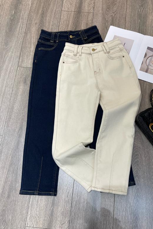 S1臣禾 薄绒锥形牛仔裤9234060294 商品图2